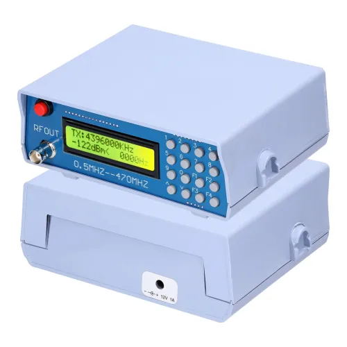 0,5 MHz-470 MHz digitale signaalgenerator voor FM-radio en portofoon-debuggen met CTCSS-uitgang