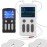 Tens Unit 25 Mode 50 Intenzitású elektromos stimulációs masszírozó izomfájdalomcsillapításhoz, EMS terápia, egészségügyi gép [izomlazító, újratölthető]