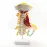 1:1 Human Cervical Spine Anatomy Model - Full Size Medical Teaching Tool with Brainstem & Thoracic Vertebrae