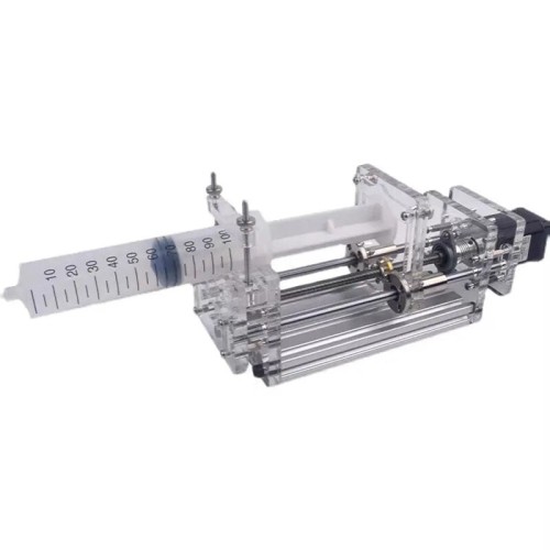 150ML Laboratory Micro Syringe Pump - Precision Electric Injection Pump for Liquid Glue Dispensing, DC 12V
