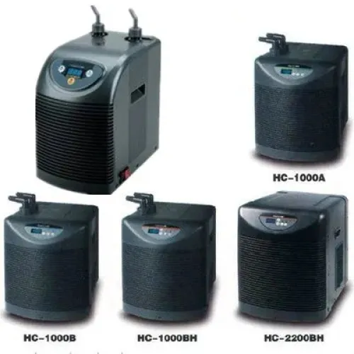 Hailea Aquarium Water Chiller HC Series - 1/20HP to 1/2HP Power Water Cooler for Marine, Coral Reef, Hydroponics [Aquarium Chiller, Water Cooler, Thermostat]