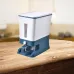 10KG Large Capacity Rice Storage Drum - Bug Proof, Airtight, Automatic Dispenser for Household Grains [Rice Drum, Grain Storage]
