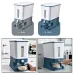 10KG Large Capacity Rice Storage Drum - Bug Proof, Airtight, Automatic Dispenser for Household Grains [Rice Drum, Grain Storage]