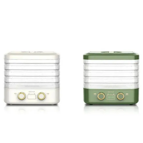 110V/220V 5-Tier Intelligent Food Dehydrator for Fruits, Vegetables, Meat, Scented Tea & Pet Snacks - Adjustable Timer & Temperature