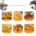 110V/220V Electric Deep Fryer 2.5L, 1000W Deep Frying Pan for French Fries & Fried Chicken [Oil Pot, Heating Machine]