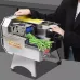 110V/220V Multifunctional Electric Vegetable Cutter - Commercial Dicing Machine for Carrot, Potato, Fruit & Shallot Slicing