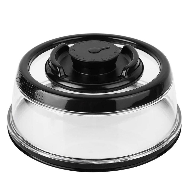 Azonnali vákuumtömítő fedél – Élelmiszer-frissítésre alkalmas fedél hűtőszekrény, mikrohullámú sütőben és mosogatógépben mosható, BPA-mentes ABS anyag [élelmiszertárolás, vákuumtömítő]