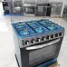 120L 6-Burner Gas Stove with Oven - High Fire Power Freestanding Gas Cooker for Home & Restaurant Kitchens [Gas Stove, 6-Burner, Oven]