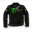 Zomer ademende motorracejas met anti-val beschermende kleding - Monster Energy Design [motorjas, racepak]