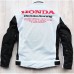 Honda Motorcycle Jacket for Men - Summer Mesh Breathable Racing Jersey with Removable Shatter-Resistant Protection