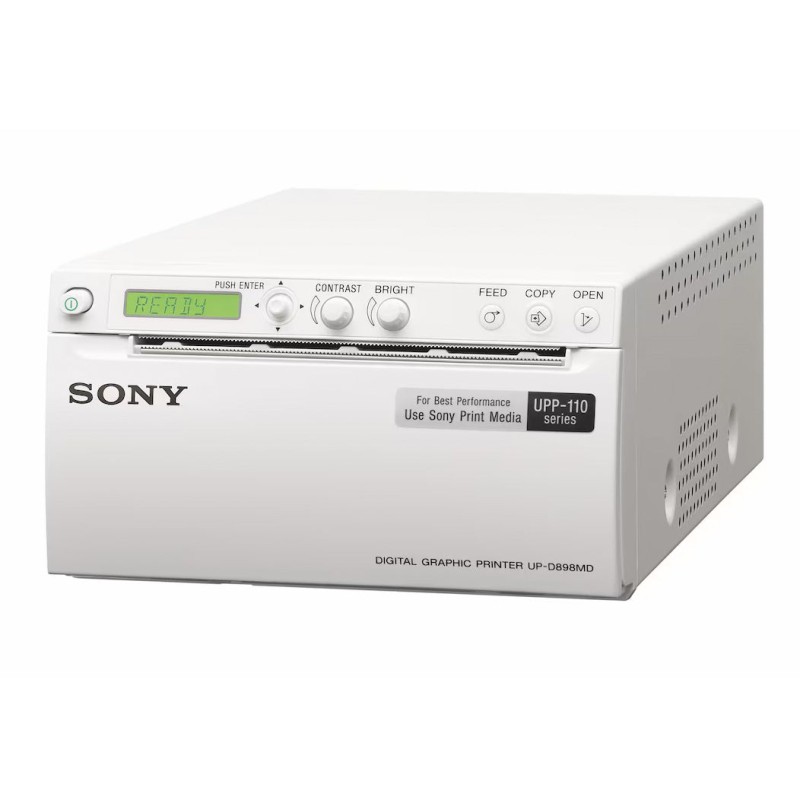 UP-D898MD Medical Portable A6 Digital Black & White Thermal Printer - High-Speed, Compact, Dual Cutter [Medical Printer, Thermal Printer]