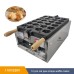 12pcs Cat Paw Waffle Maker - Electric Tiger Paw Egg Puff Waffle Iron Machine for Commercial Use [Cat Paw Waffle Maker, Electric Waffle Iron]