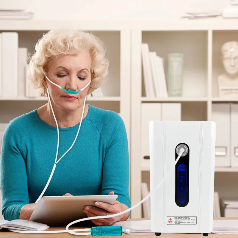 150ml Large Flow Hydrogen Inhalation Machine & Water Generator - 99.99% Pure H2, Low Noise, DuPont SPE PEM Technology