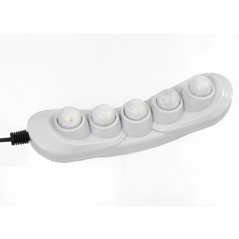 5 Balls Natural Jade Heater with Far Infrared Heating Therapy for Pain Relief & Stress Reduction [Jade Therapy, Infrared Heat]