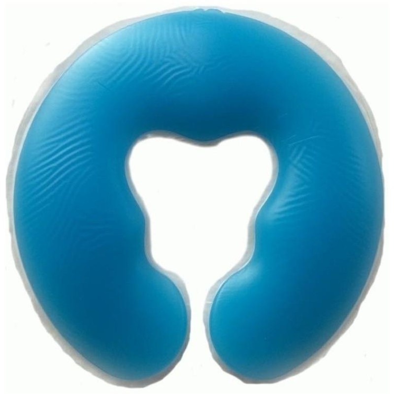 1Pcs U-Shape Silicone Spa Pillow for Face & Body Massage - Reusable Gel Pad for Comfort & Relaxation [Spa Pillow, Massage Cushion, Silicone Face Rest]