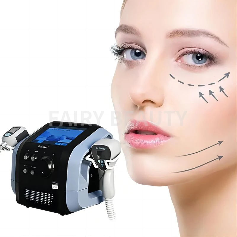 2 in 1 Exili Ultra 360 Anti-Aging Machine: Skin Tightening, Body Slimming, Wrinkle Firming & Face Lifting Beauty Device