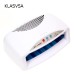 54W UV Nail Dryer with Fan & Timer - Professional 2-in-1 Gel Nail Curing Lamp for Hands & Feet