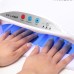 54W UV Nail Dryer with Fan & Timer - Professional 2-in-1 Gel Nail Curing Lamp for Hands & Feet