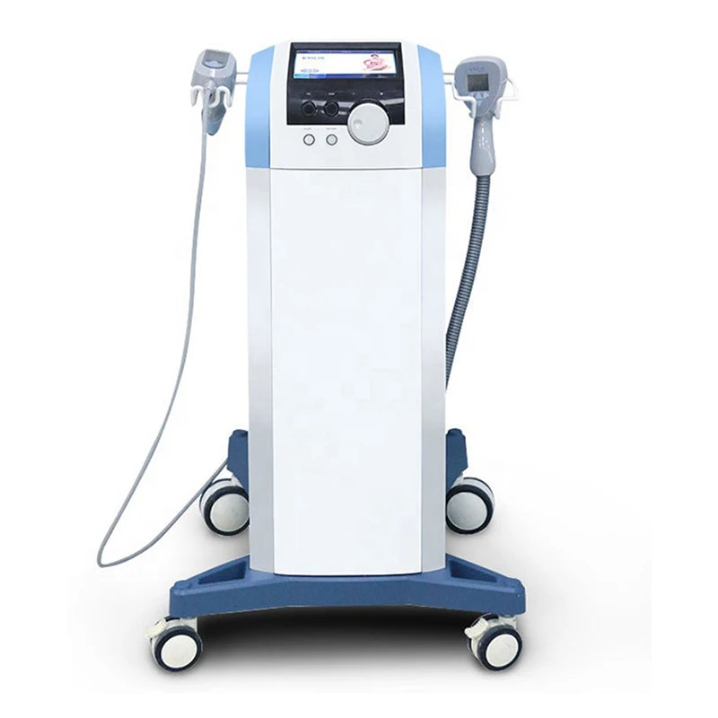 2 in 1 Vertical Ultrasonic Slimming Machine - Vacuum Cavitation & Facial Lifting for Wrinkle Removal [Ultrasonic, Slimming, Facial Lifting]