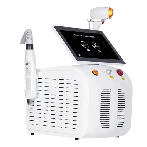 2 in 1 Professional Diode Ice Titanium Laser Hair Removal & Tattoo Removal Machine 808nm + Picosecond
