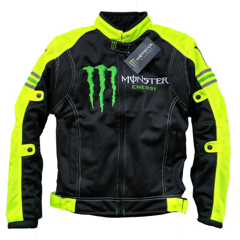 Summer Breathable Motorcycle Jacket - Thin Racing Suit with Anti-Fall Protective Gear