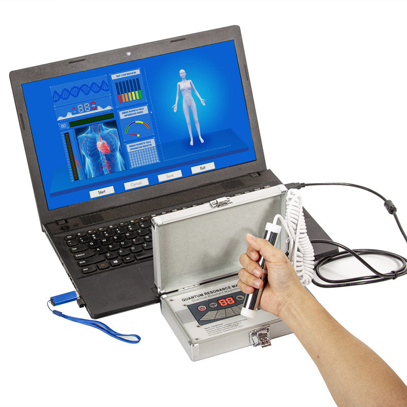 EHM Quantum Magnetic Resonance Body Analyzer - 45 Health Reports in English & Spanish | Non-Invasive Cellular Scan in 60 Seconds