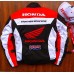 HONDA Motorcycle Jacket for Men - Windproof, Warm, Fall-Proof Racing Jacket with Removable Armor [Motorcycle Jacket, Racing Clothes]