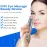 2-in-1 EMS Eye Face Massager - Portable Electric Anti-Aging Tool for Dark Circle & Wrinkle Removal