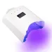 2023 New Gradient Color Nail Dryer 78W Rechargeable LED UV Nail Lamp | Cordless, Fast Drying, Professional Use