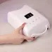 2023 New Gradient Color Nail Dryer 78W Rechargeable LED UV Nail Lamp | Cordless, Fast Drying, Professional Use