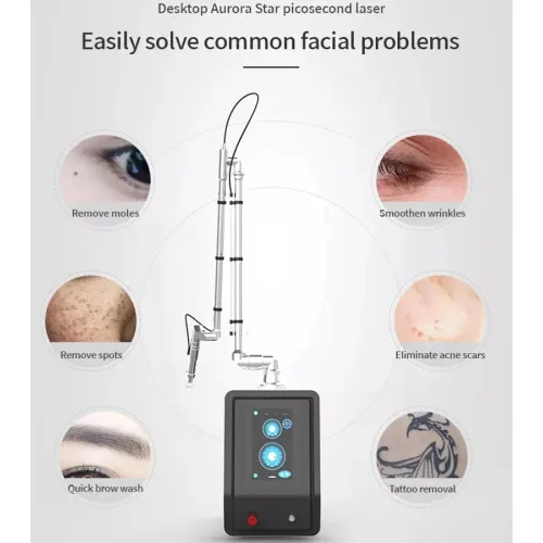 2023 Macchina laser Pico non invasiva per la rimozione dei tatuaggi, trattamento dell'acne e delle rughe [Laser Pico, rimozione dei tatuaggi, ringiovanimento della pelle]