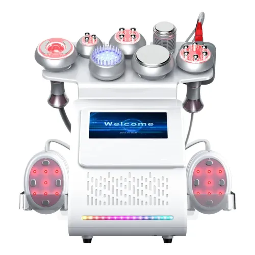 9-in-1 Ultrasonic Cavitation Vacuum RF+EMS Laser Weight Loss & Muscle Stimulation Machine [80k, Multi-Functional, Body Sculpting]