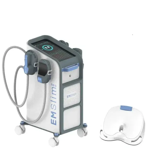 EMSlim NEO Muscle Sculpting Machine with RF for Fat Burning, Muscle Building & Body Contouring [EMS, RF Technology]