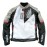 Honda Motorcycle Jacket - Summer Breathable Oxford Fabric with 5 Removable Protectors [Black & White, S-3XL]