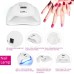 54 W SUN X UV-LED-Nagellampe, Trockner mit Smart Sensor, 36 LEDs zum Aushärten von Gelpolitur, Maniküre- und Pediküremaschine