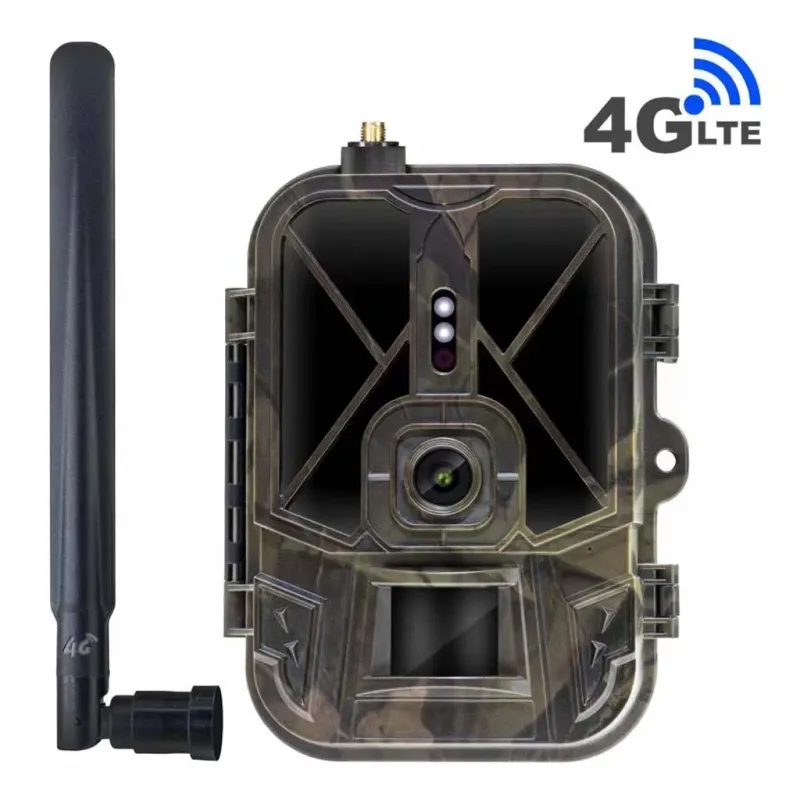 4G Live Video Hunting Trail Camera with 10000mAh Battery, 36MP 4K Wireless, IR Night Vision, Cloud Service