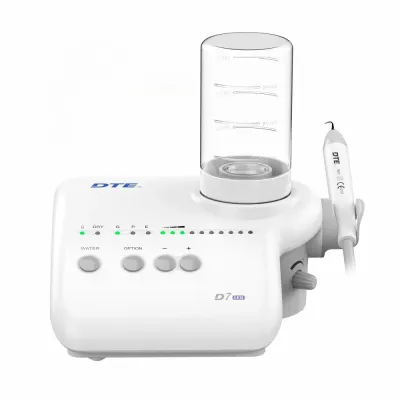 Woodpecker DTE D7 Dental Ultrasonic Scaler with LED & Auto Water Supply for Tartar Removal & Root Canal Cleaning