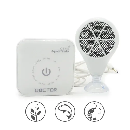 Chihiros Doctor Algenverwijderaar voor aquarium - 3/4 generatie, Bluetooth-gestuurd, groene algenremmer, reiniger voor aquariums van vissen en garnalen