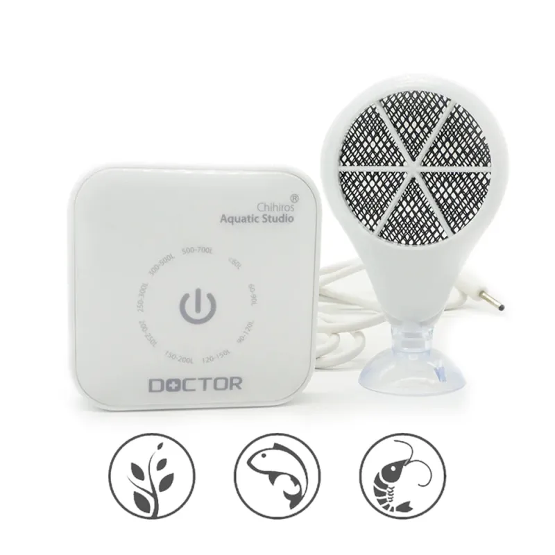 Chihiros Doctor Algenverwijderaar voor aquarium - 3/4 generatie, Bluetooth-gestuurd, groene algenremmer, reiniger voor aquariums van vissen en garnalen