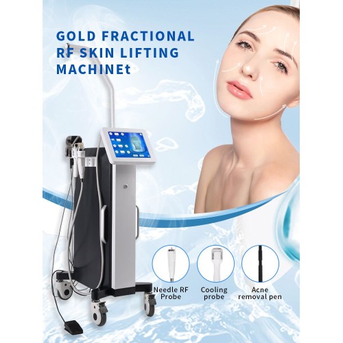 Vertical RF Micro Needling Machine: Collagen Booster, Skin Rejuvenation, Wrinkle & Scar Eraser [RF Microneedling, Skin Tightening]