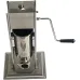 3L 304 Stainless Steel Manual Churros Maker Machine with 3 Size Nozzles & 2-in-1 Sausage Stuffer
