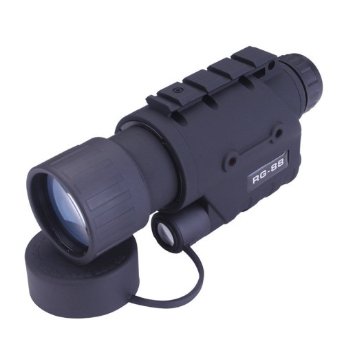 Infrared Night Vision Monocular Binoculars, 5X Magnification for Night Hunting & Field Game [Night Vision, IR Monocular, 5X Magnification]