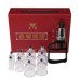 10pcs Acupuncture Vacuum Cupping Set - Ventosa Suction Cups for Massage Therapy, Pain Relief & Detox