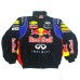 Red Bull Racing Team F1 Jacket - Premium Embroidered Logo, Cotton Lined [F1 Jacket, Red Bull Racing]