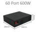 20-60 Port Universal USB Charger with Quick Charge for Multiple Devices | Fast Charging for Android & Apple | 220V