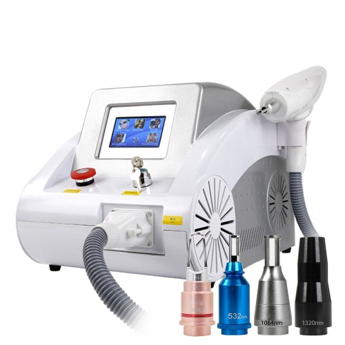 Professional Q-Switch ND YAG Laser Tattoo Removal Machine 1064nm 532nm 1320nm with Touch Screen for Skin Rejuvenation