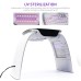 4 in 1 LED Photon Machine Salon Mask with 8 LED Colors, Cold Nano Spray, Hot Compress, UV Light for Skin Rejuvenation and Ca+ Absorption