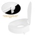 10cm Portable Raised Toilet Seat - Elevated Toilet Riser for Elderly & Disabled, Comfortable & Durable Support [PP Material, Easy Install]