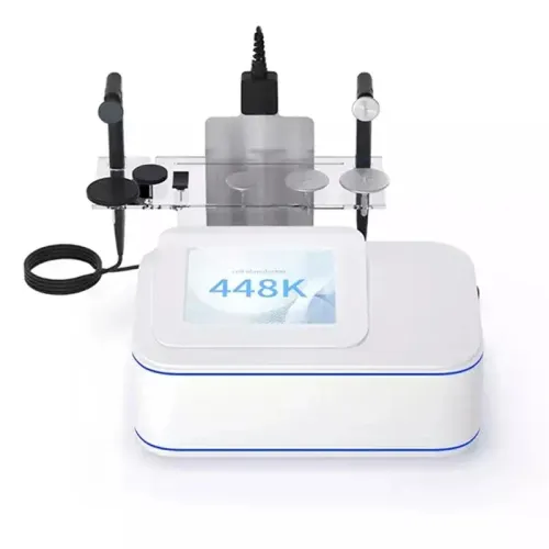 448kHz INDIBA RET CET TECAR Therapy RF Machine for Weight Loss, Skin Tightening & Pain Relief [Radiofrequency, Physiotherapy, Ablation]