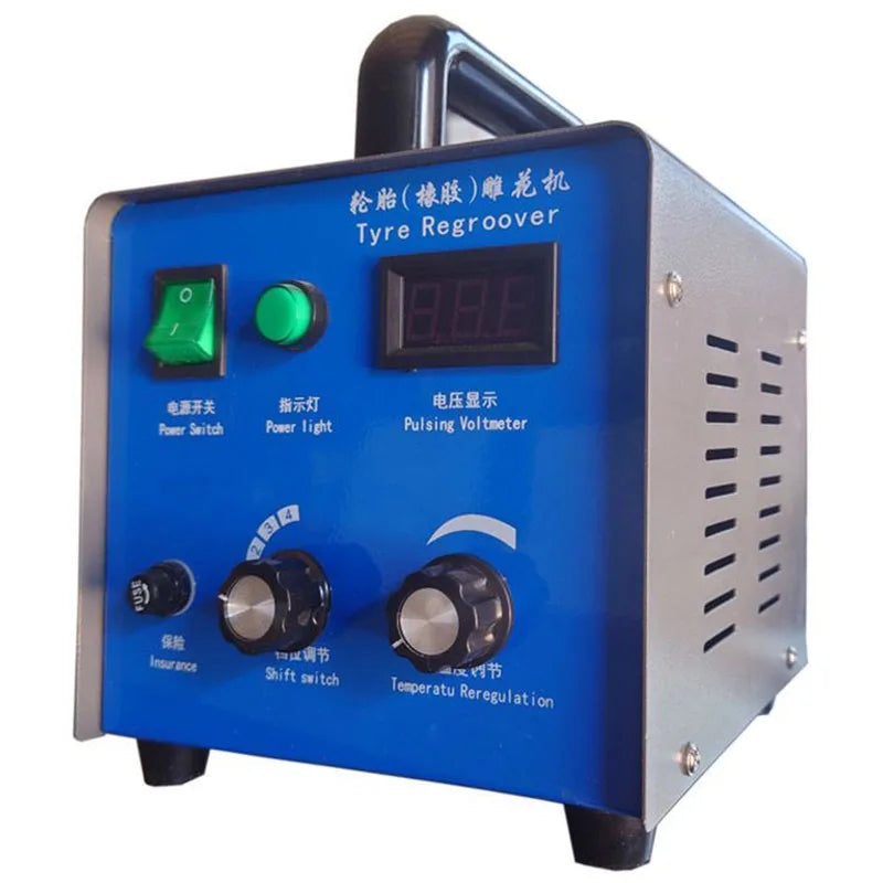 450W Pulse Type Tire Slotting Machine - Electric Rubber Cutting & Engraving Tool for Car & Truck Tires [Tire Slotting, Rubber Engraving]